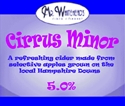 Picture of Mr Whitehead's Cirrus Minor Cider (500ml - 5%)