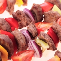 Picture of 2 x Beef Kebab Sticks (£12.99/kg - approx 300g)
