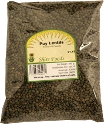 Picture of Green Speckled Lentils, Dried (325g)