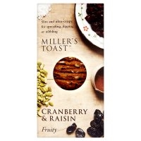 Picture of Cranberry & Raisin Millers Toast (100g)