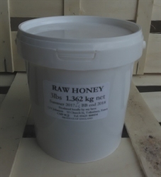 Picture of Large Tub of Raw Honey (1.362kg)