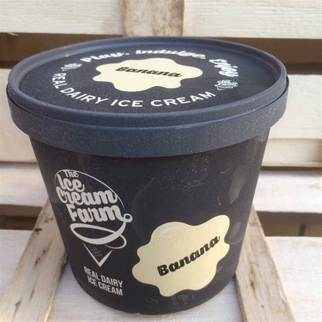 Farm Direct. Banana Ice Cream (1000ml)