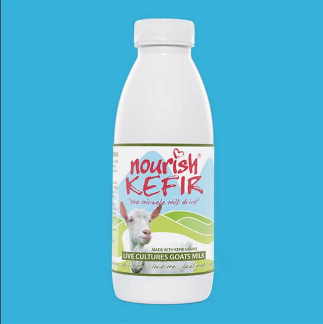 Farm Direct. Nourish Goat's Milk Kefir (500ml)
