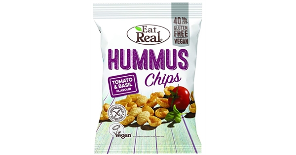 Tomato & Basil Hummus Chips. Farm Direct