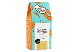Picture of Fava Bean & Poppy Seed Crackers