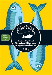 Picture of Smoked Kippers in organic sunflower oil