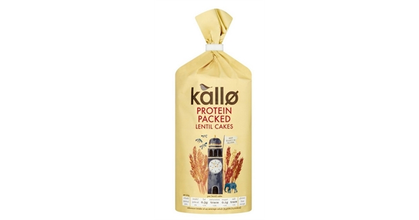 Kallo Rice Cakes - Protein Packed Lentil. Farm Direct
