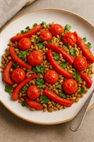 Picture of Summer Pilau with Roasted Tomatoes & Peppers