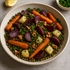 Lentil & Roasted Root Veg Salad