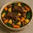 Braised Short Ribs with Autumn Root Vegetables & Kale