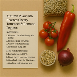 Picture of Autumn Pilau with Roasted Tomatoes & Peppers