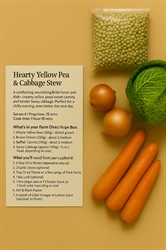 Picture of Hearty Yellow Pea & Cabbage Stew