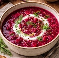 Picture of Beetroot & Lentil Soup