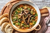 Picture of Fava Bean & Mushroom Casserole