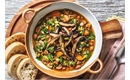 Picture of Fava Bean & Mushroom Casserole