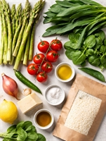 Picture of Wonky Asparagus & Wild Garlic Risotto