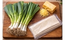 Picture of Crispy Leek & Cheese Filo Tart