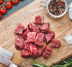 Picture of British Wagyu Stewing Beef, Tender Cubes