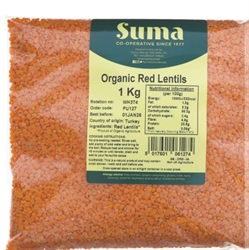 Picture of Lentils - red split, organic