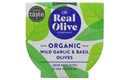Picture of Real Olive Company Garlic & Basil Olives