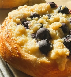Picture of Blueberry & Custard Brioche