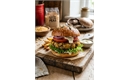 Picture of Smashed Yellow Pea & Portobello Mushroom Burger
