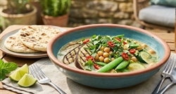 Picture of Summer Charred Aubergine & Chickpea Curry