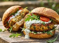 Picture of Summer Garden Chickpea Burgers