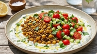 Picture of Spiced Chickpea & Lentil Salad Platter