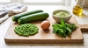Picture of Courgette, Pea & Mint Fritters