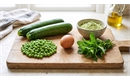 Picture of Courgette, Pea & Mint Fritters