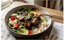 Picture of Crispy Black Pepper Tofu & Wok Greens